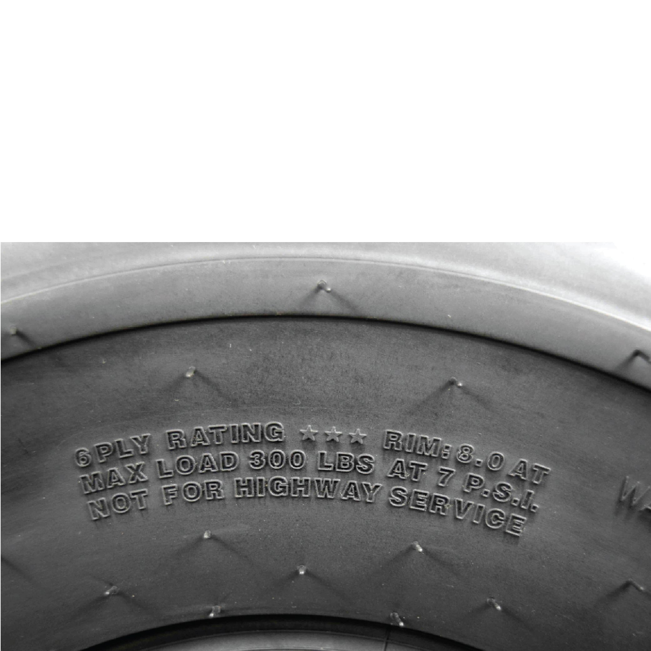 MASSFX 20x10-9 Rear Durable ATV Sport Tire 6 PLY 20x10x9 (2 Pack)