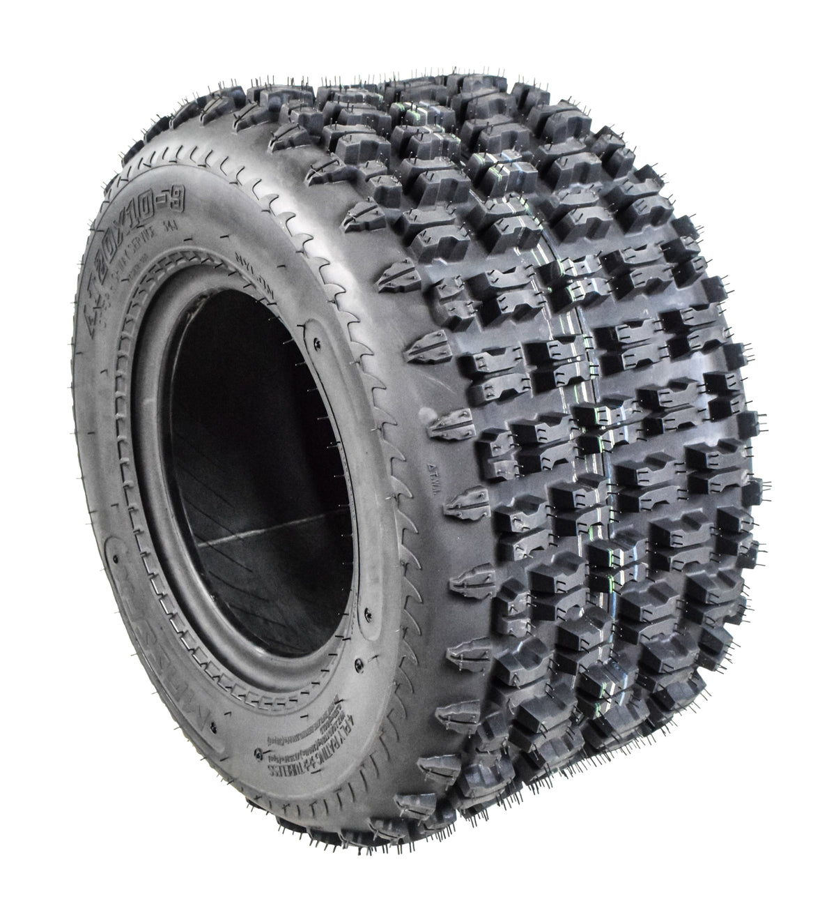 MASSFX 20x10-19 Rear Tire for ATV, UTV, & SxS - 4-Ply w/ 15mm Tread Depth