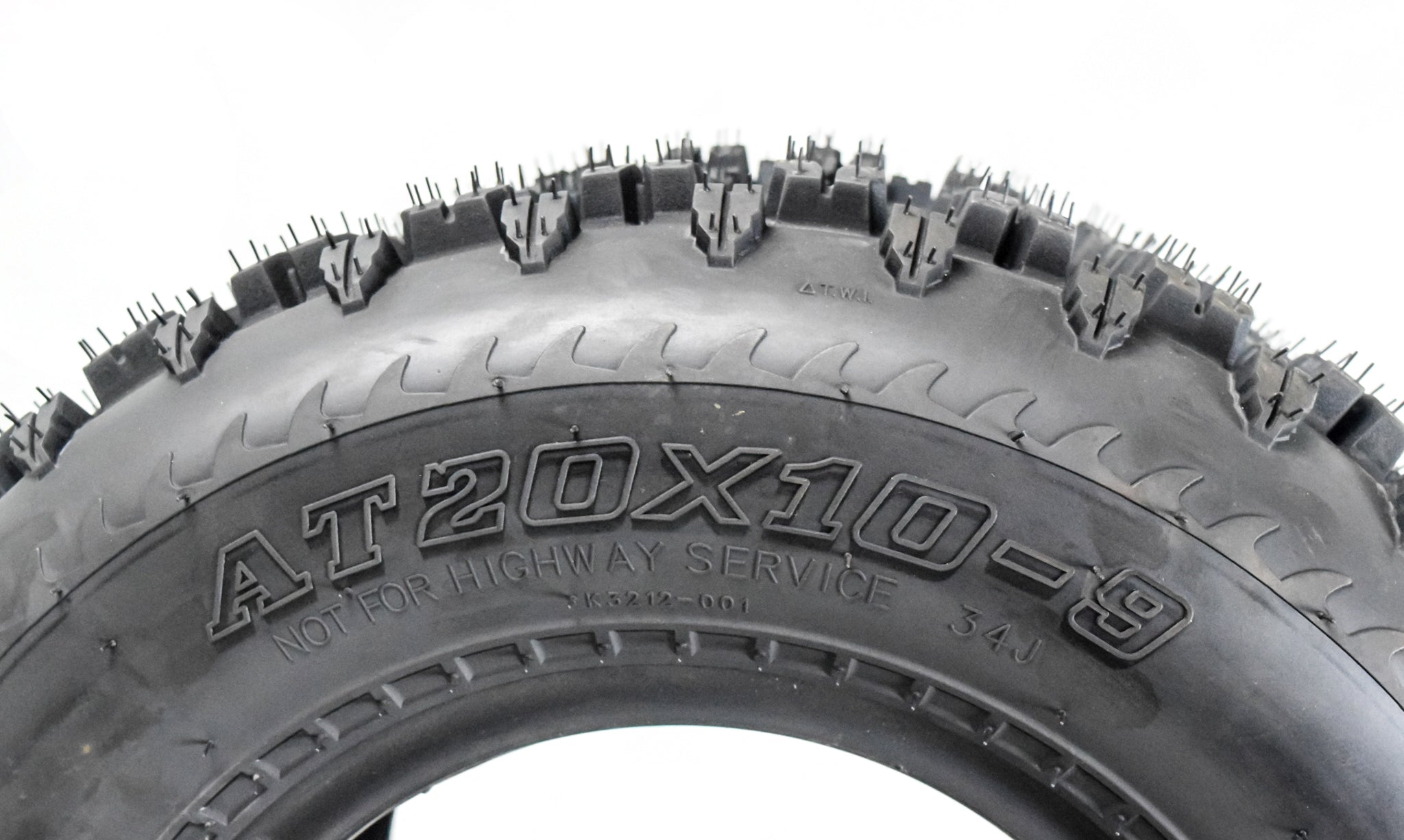 MASSFX 20x10-19 Rear Tire for ATV, UTV, & SxS - 4-Ply w/ 15mm Tread Depth