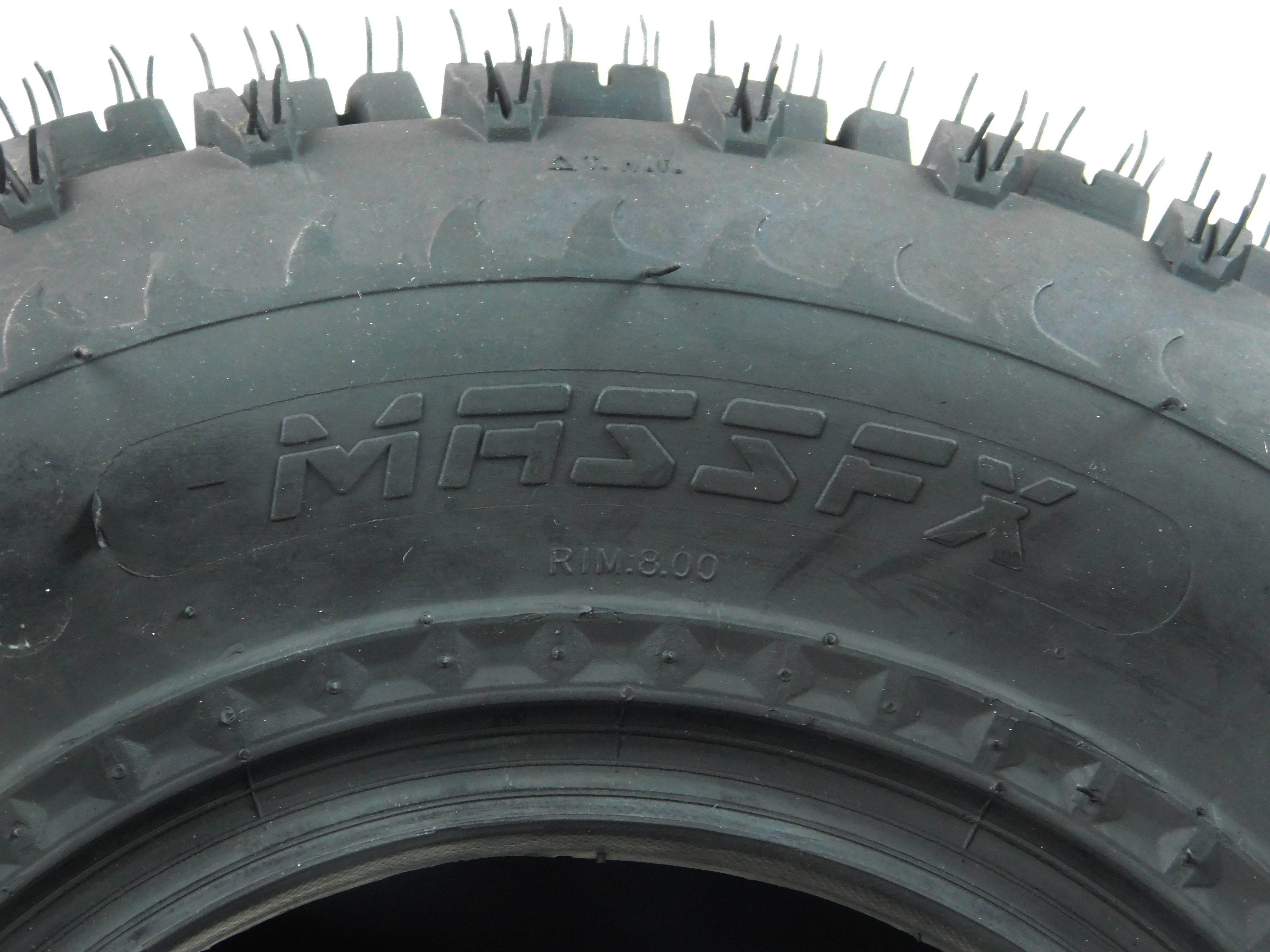 MASSFX 20x10-19 Rear Tire for ATV, UTV, & SxS - 4-Ply w/ 15mm Tread Depth