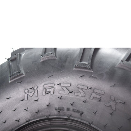 MASSFX 25x11-10 Rear Tires for ATV, UTV, & SxS-6-Ply w/ 1/2" Tread Depth (2-pk)
