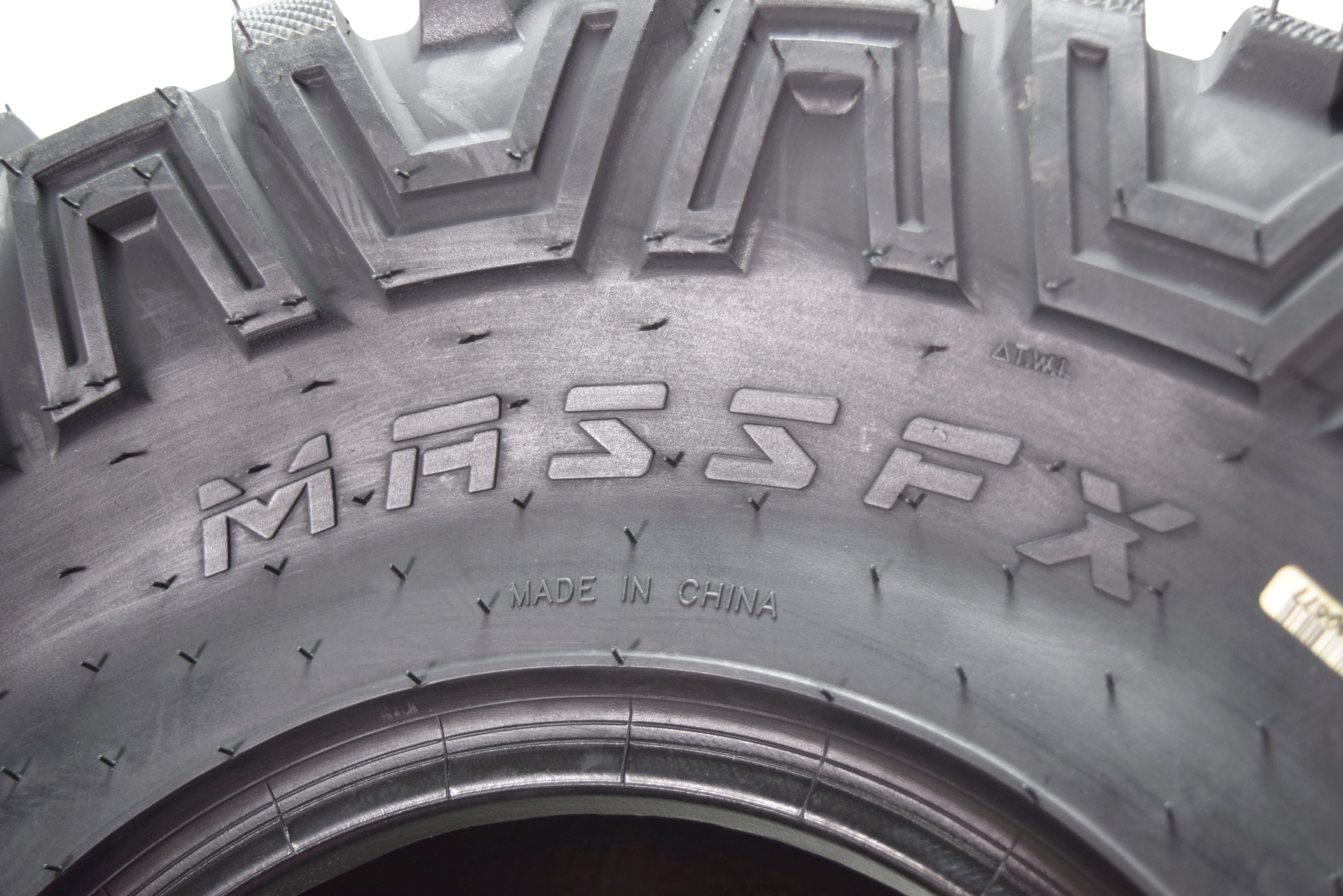 MASSFX 25x11-10 Rear Off-Road Tire ATV, UTV or SXS Tire 2 Pack