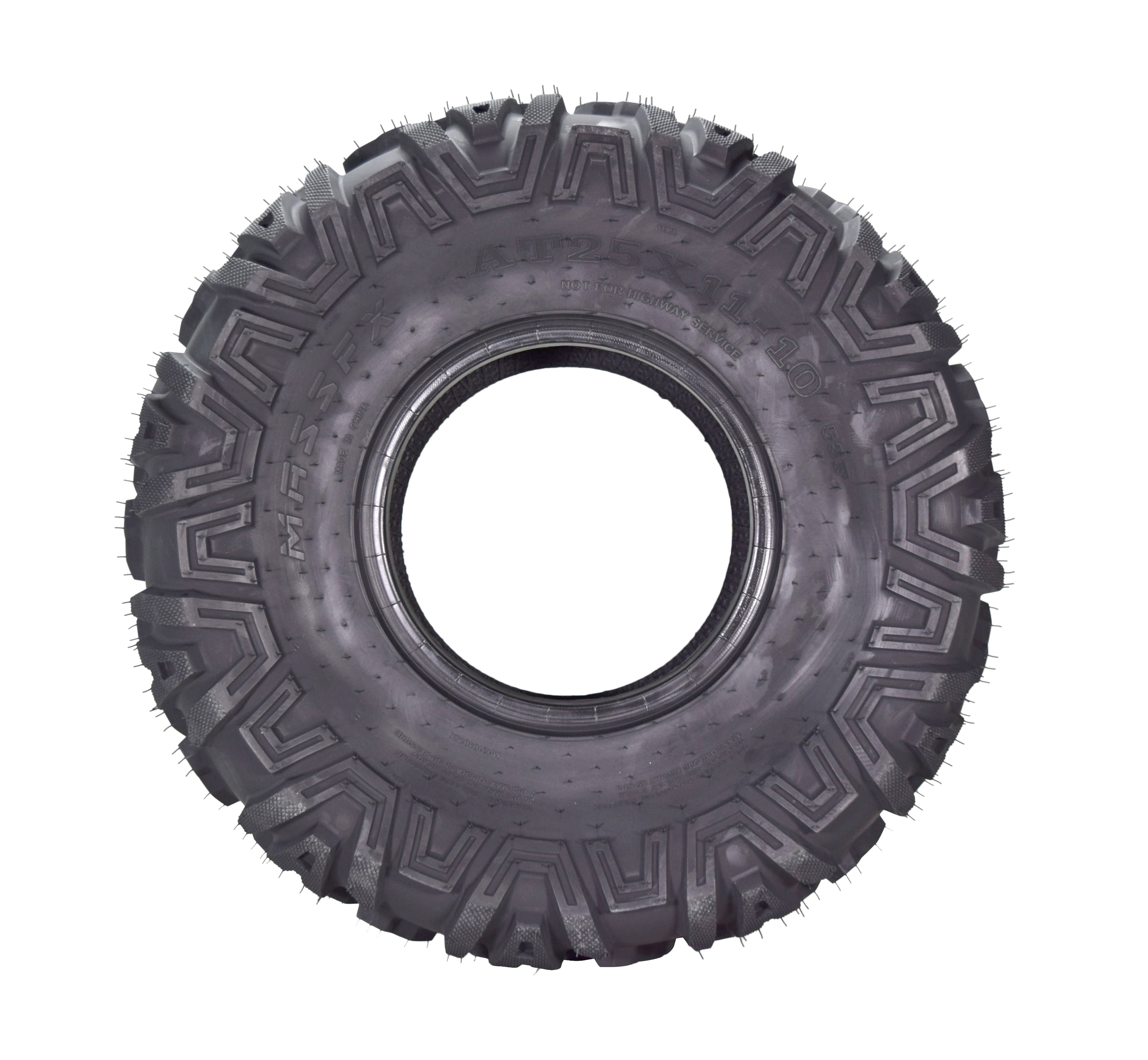 MASSFX 25x11-10 Rear Off-Road Tire ATV, UTV or SXS Tire 2 Pack