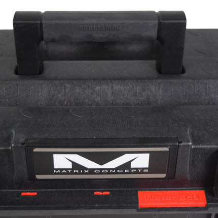 Matrix Concepts M01 Track Toolbox Black/Silver with Small Sticker Kit
