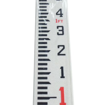 Sokkia 1005150-01 Heavy Duty 13-Foot Fiberglass Leveling Rod with Tenths Graduation - Waterproof, Corrosion-Resistant Telescoping Grade Rod for Laser Levels, Construction & Surveying