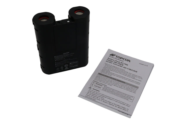 Topcon BT-79Q (1025029-01) High-Capacity NiMH Rechargeable Battery Pack - 4.8V 7000mAh, Up to 60 Hours Runtime for RL-H5A, RL-H5B Rotary Lasers, Compatible with AD-17B Charger