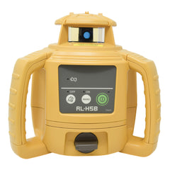 Topcon RL-H5B D-Cell Alkaline Self Leveling Horizontal Rotary Laser Level with Tripod & Inch Grade Level Rod