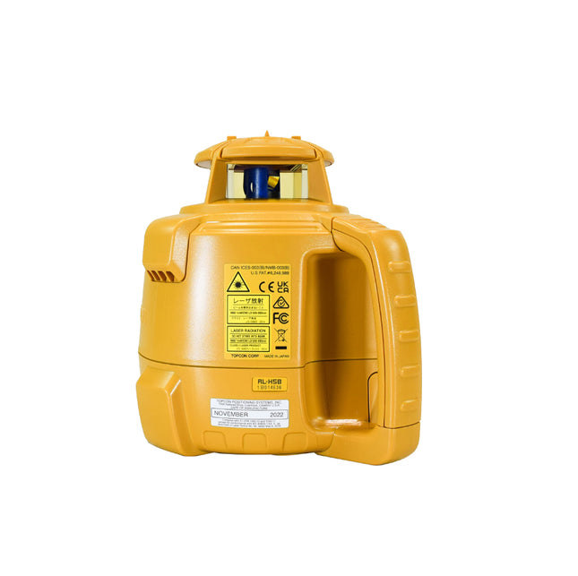 Topcon RL-H5B Self-Leveling Horizontal Rotary Laser Level Complete Kit - Includes LS-80X Receiver, Holder 6 Clamp, 1030652-01 Aluminum Tripod - 400m Range, ±20 Arc Seconds Accuracy, IP66 Rated
