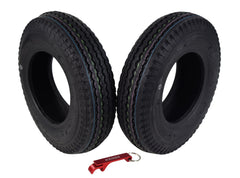 Kenda 22661060 4.80/4.00-8 Load Star 2 Ply Tubeless Trailer Tires 2 Pack