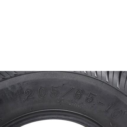 Kenda K399 205/65-10 Loadstar Trailer Tire Bias-Ply Tire for Superior Towing Performance with Enhanced Stability for Utility Trailers, Cargo Trailers, and Boat Trailers with Kenda Keychain (4 Pack)