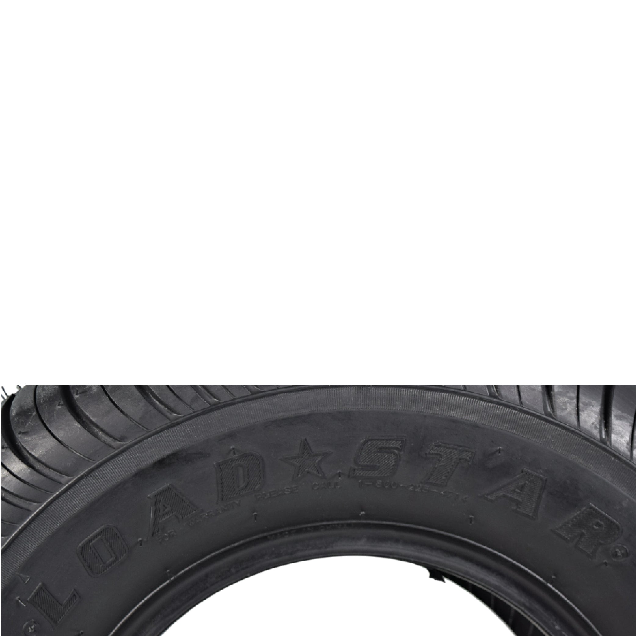 Kenda K399 205/65-10 Loadstar Trailer Tire Bias-Ply Tire for Superior Towing Performance with Enhanced Stability for Utility Trailers, Cargo Trailers, and Boat Trailers with Kenda Keychain (4 Pack)