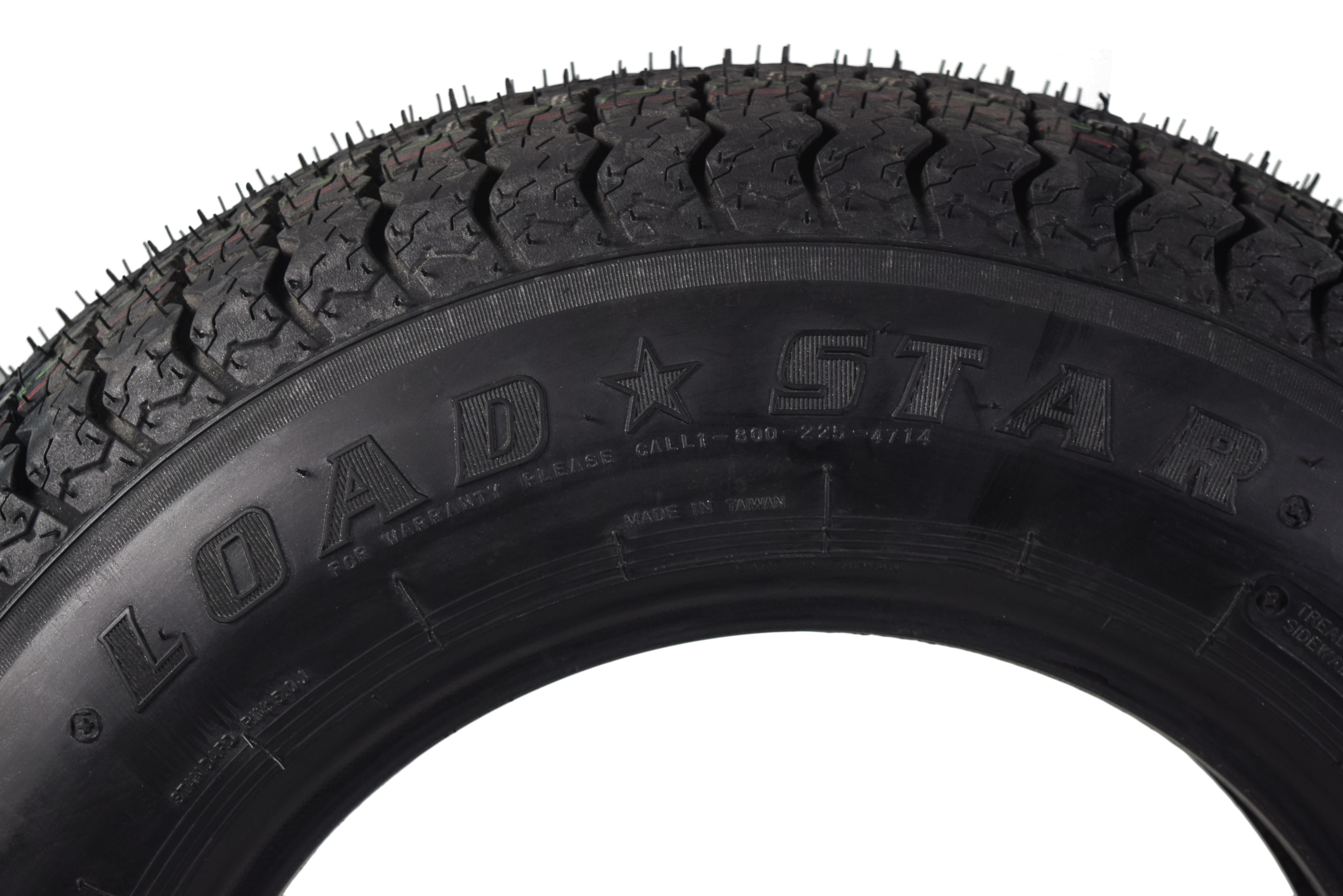 Kenda 31722002 ST175/80D13 Load Star 6 Ply Tubeless Trailer Tire w Key ...