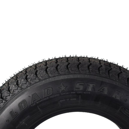 Kenda K550 ST175/80D13 Loadstar Trailer Tire Bias-Ply Tire for Superior Towing Performance with Enhanced Stability for Utility Trailers, Cargo Trailers, and Boat Trailers with Kenda Keychain