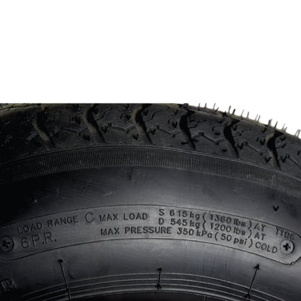 Kenda 31722002 ST175/80D13 Load Star 6 Ply Tubeless Trailer Tire