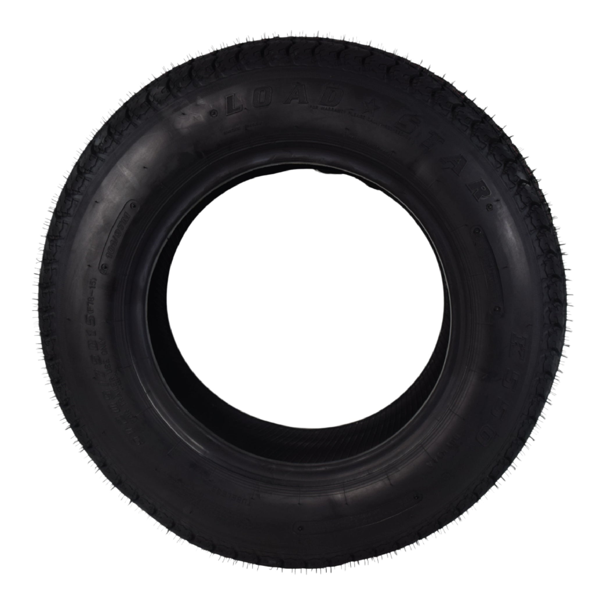 Kenda K550 ST205/75D15 Loadstar Trailer Tire Bias-Ply Tire for Superior Towing Performance with Enhanced Stability for Utility Trailers, Cargo Trailers, and Boat Trailers with Kenda Keychain