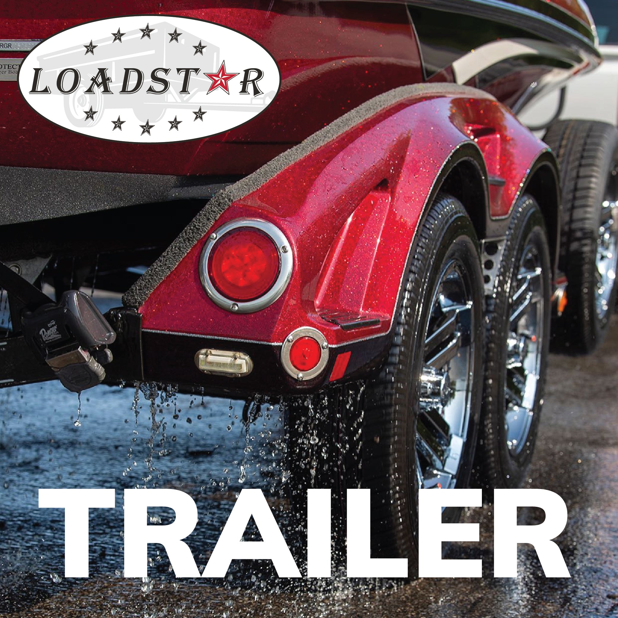 Kenda K550 ST205/75D15 Loadstar Trailer Tire Bias-Ply Tire for Superior Towing Performance with Enhanced Stability for Utility Trailers, Cargo Trailers, and Boat Trailers with Kenda Keychain