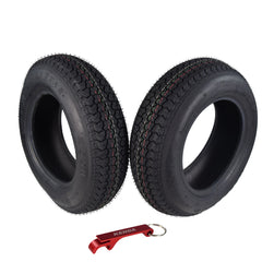 Kenda 319B2008 ST205/75D15 Load Star 6 Ply Tubeless Trailer Tires 2 Pack