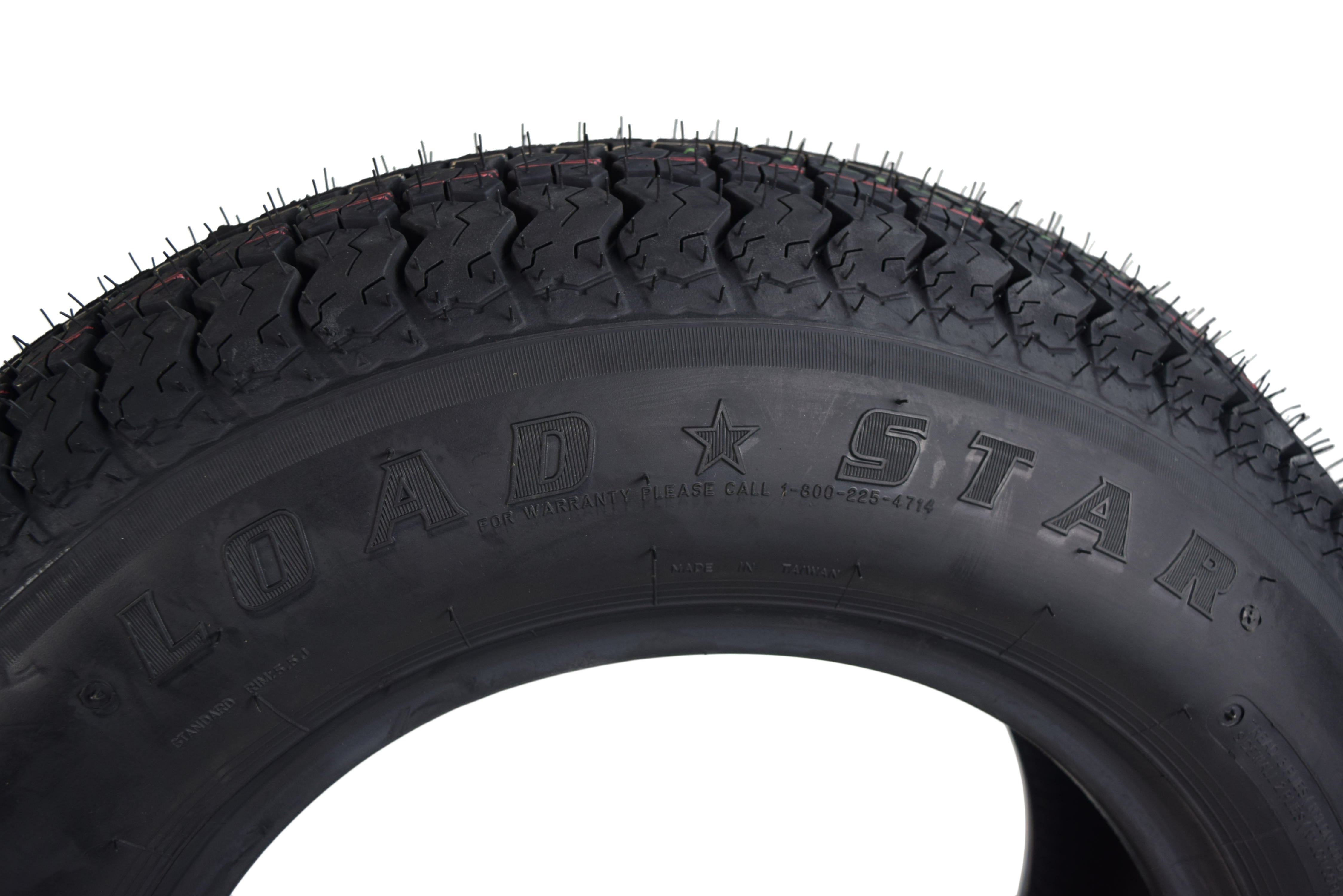 Kenda 319B2008 ST205/75D15 Load Star 6 Ply Tubeless Trailer Tires 2 Pack