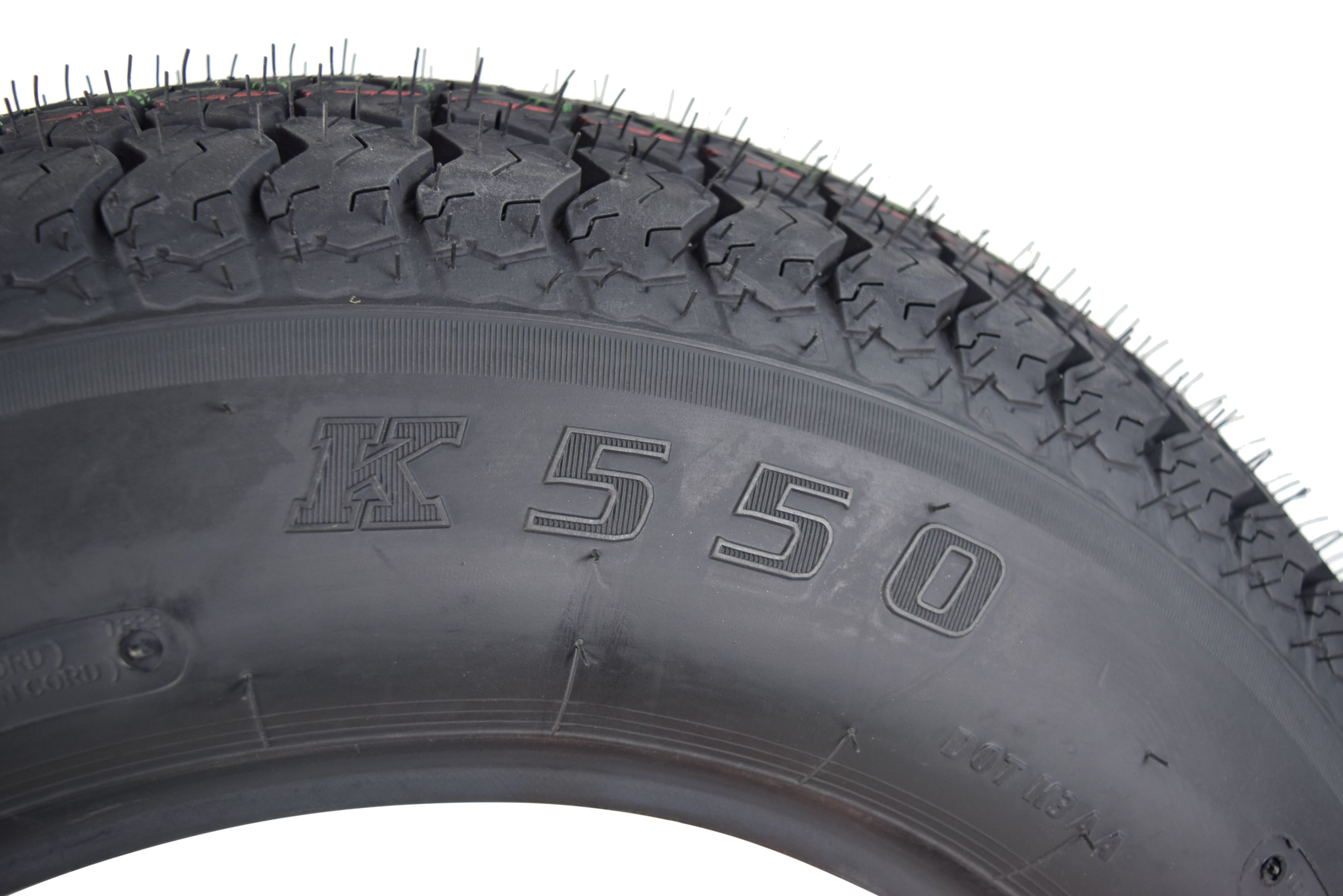 Kenda 319B2008 ST205/75D15 Load Star 6 Ply Tubeless Trailer Tires 2 Pack