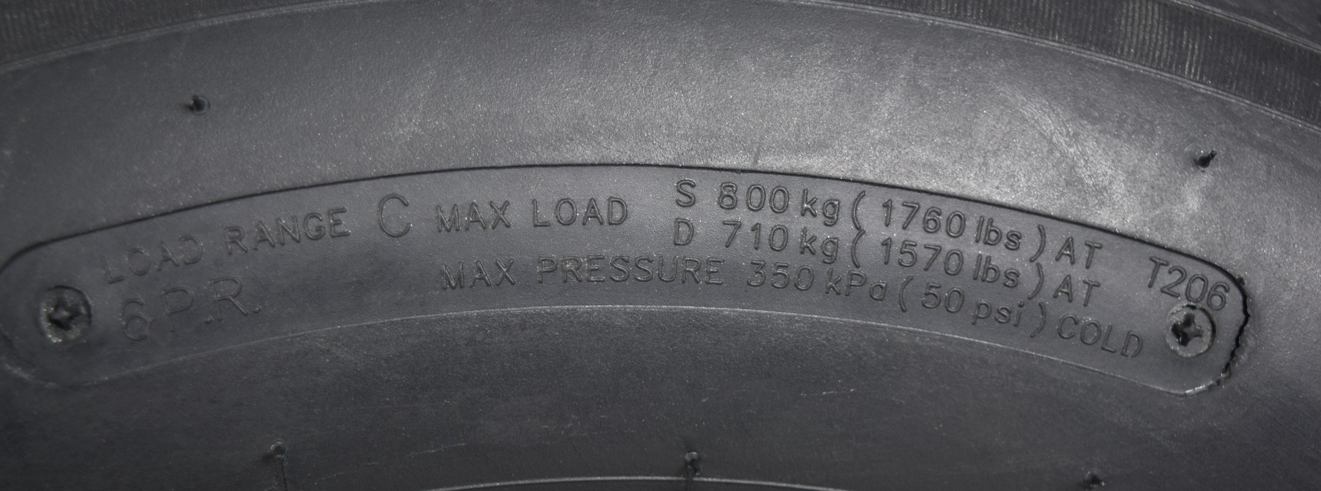 Kenda 32032005 ST205/75D14 Load Star 6 Ply Tubeless Trailer Tire