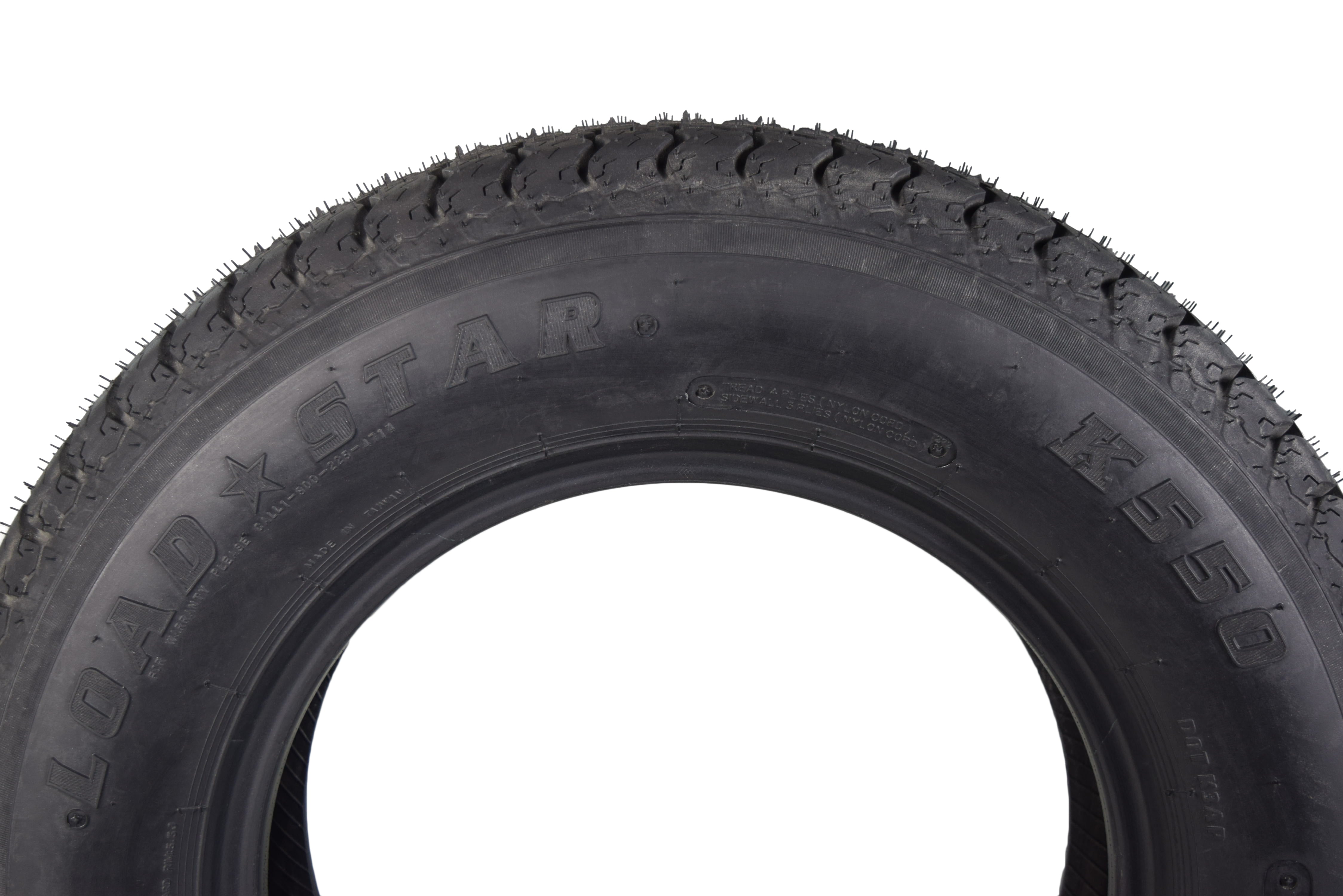 Kenda 32032005 ST205/75D14 Load Star 6 Ply Tubeless Trailer Tires 2 Pack