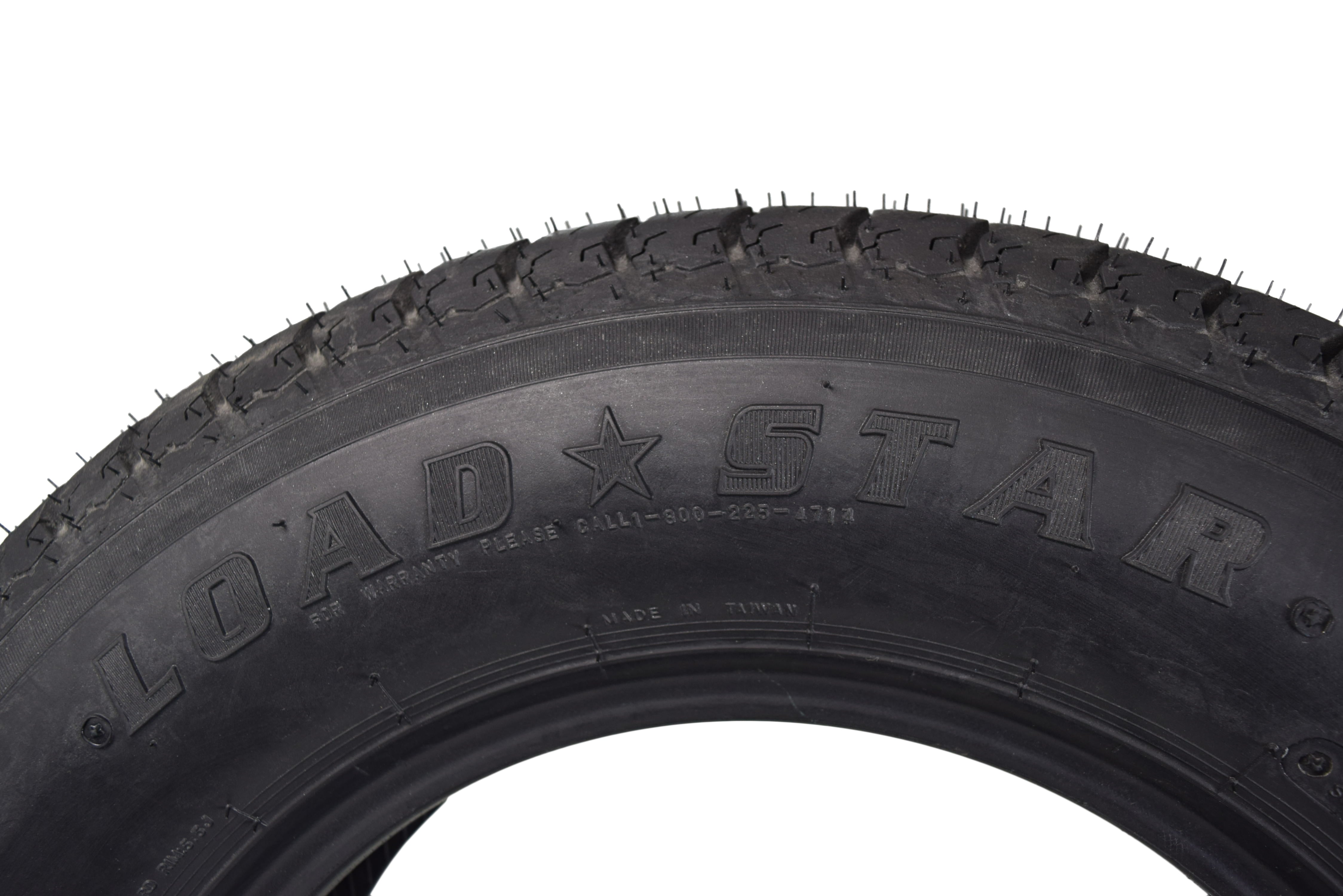 Kenda 32032005 ST205/75D14 Load Star 6 Ply Tubeless Trailer Tires 2 Pack