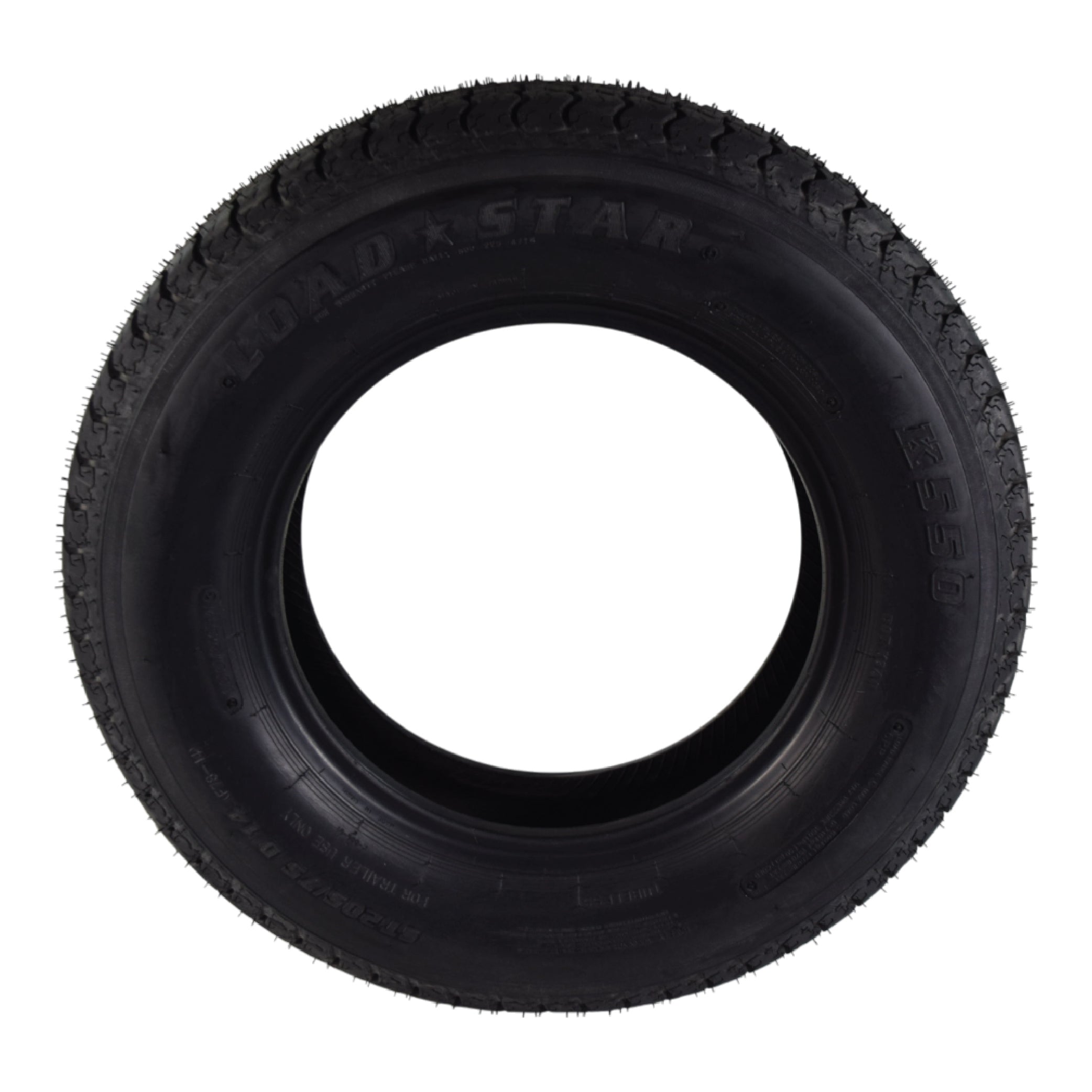 Kenda K550 ST205/75D14 Loadstar Trailer Tire Bias-Ply Tire for Superior Towing Performance with Enhanced Stability for Utility Trailers, Cargo Trailers, and Boat Trailers with Kenda Keychain (4 Pack)