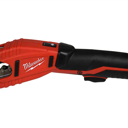 Milwaukee M12 12V Lithium-Ion Cordless Copper Tubing Cutter Kit, 3/8 in. to 1 in. Capacity, 500 RPM, with 1.5Ah Battery, Charger, and Carrying Case-Fast Cutting for Plumbing and HVAC-(2471-21)