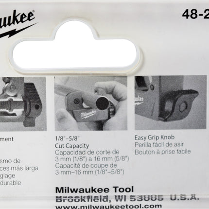 Milwaukee 48-22-4250 1/2-inch Heavy Duty Mini Red Copper Tubing Cutter