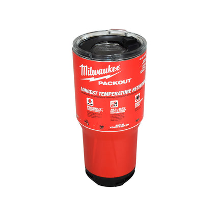 Milwaukee 48-22-8393R PACKOUT Red 30 oz. Tumbler