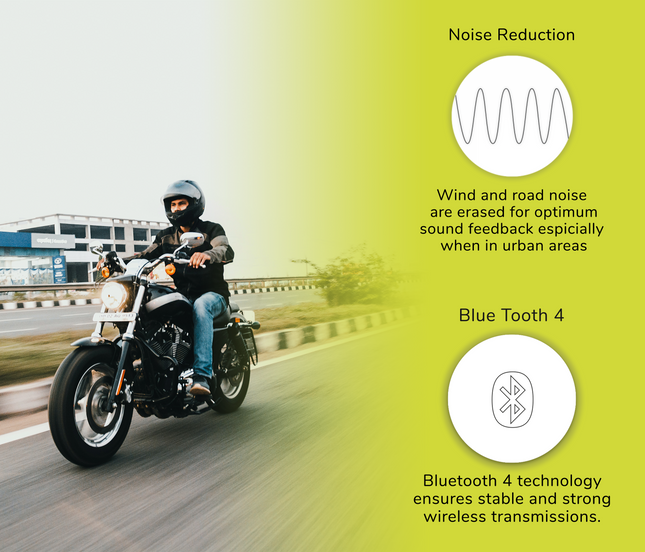 Twiins HF 3.0 Intercom Bluetooth Motorcycle Helmet Communication Headset