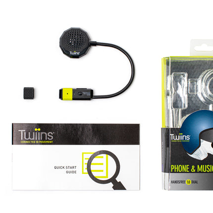Twiins HF 1.0 Bluetooth Motorcycle Helmet Communication Headset (Single Speaker)