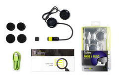 Twiins HF 2.0 Bluetooth Motorcycle Helmet Communication Headset (Dual Speaker)