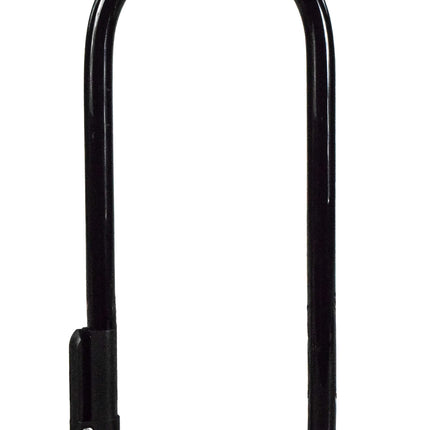 Kryptonite Keeper Bike U-Lock, Anti-Theft Security Bicycle U Lock, Sold Secure Silver, 12mm Steel Shackle with Mounting Bracket and Keys, High Security Lock for Bicycles E-Bike, Scooters, Black