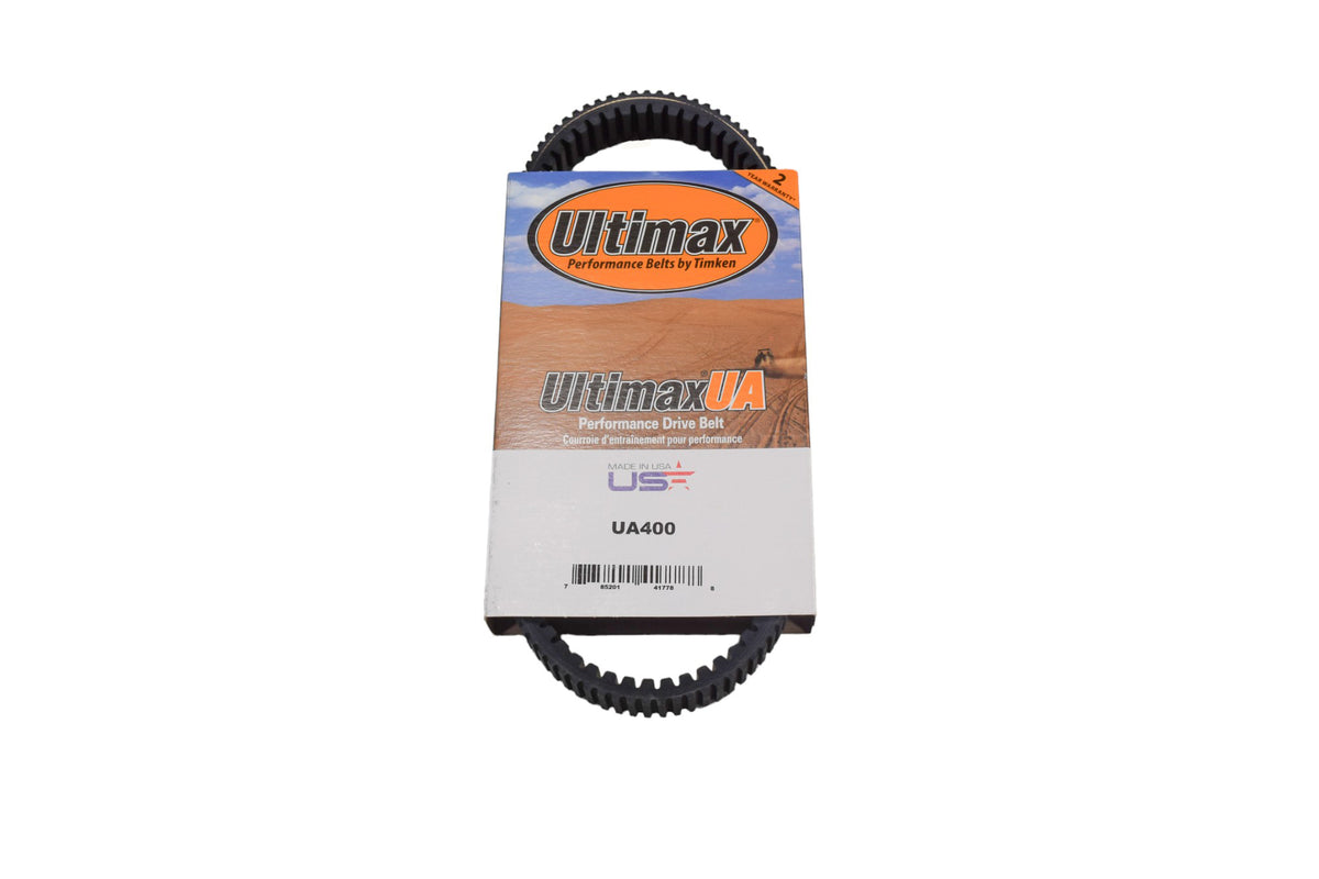 Ultimax UA400 Drive Belt for Arctic Cat 375/400 Suzuki 400 OEM Replacement for 3402-664 27601-38F00 (Made in USA) 