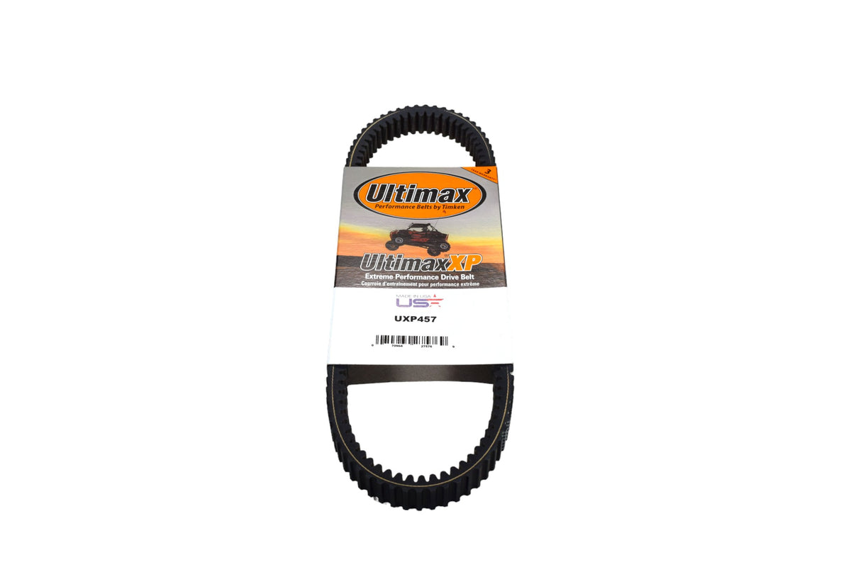Ultimax UXP457 Drive Belt Polaris Ranger, RZR, and Ace OEM Replacement for 3211143, 3211169, 3211206 (Made in USA)
