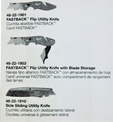 Milwaukee 48-22-1950 50-Piece General Purpose Utility Blades