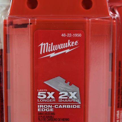 Milwaukee 48-22-1950 50-Piece General Purpose Utility Blades
