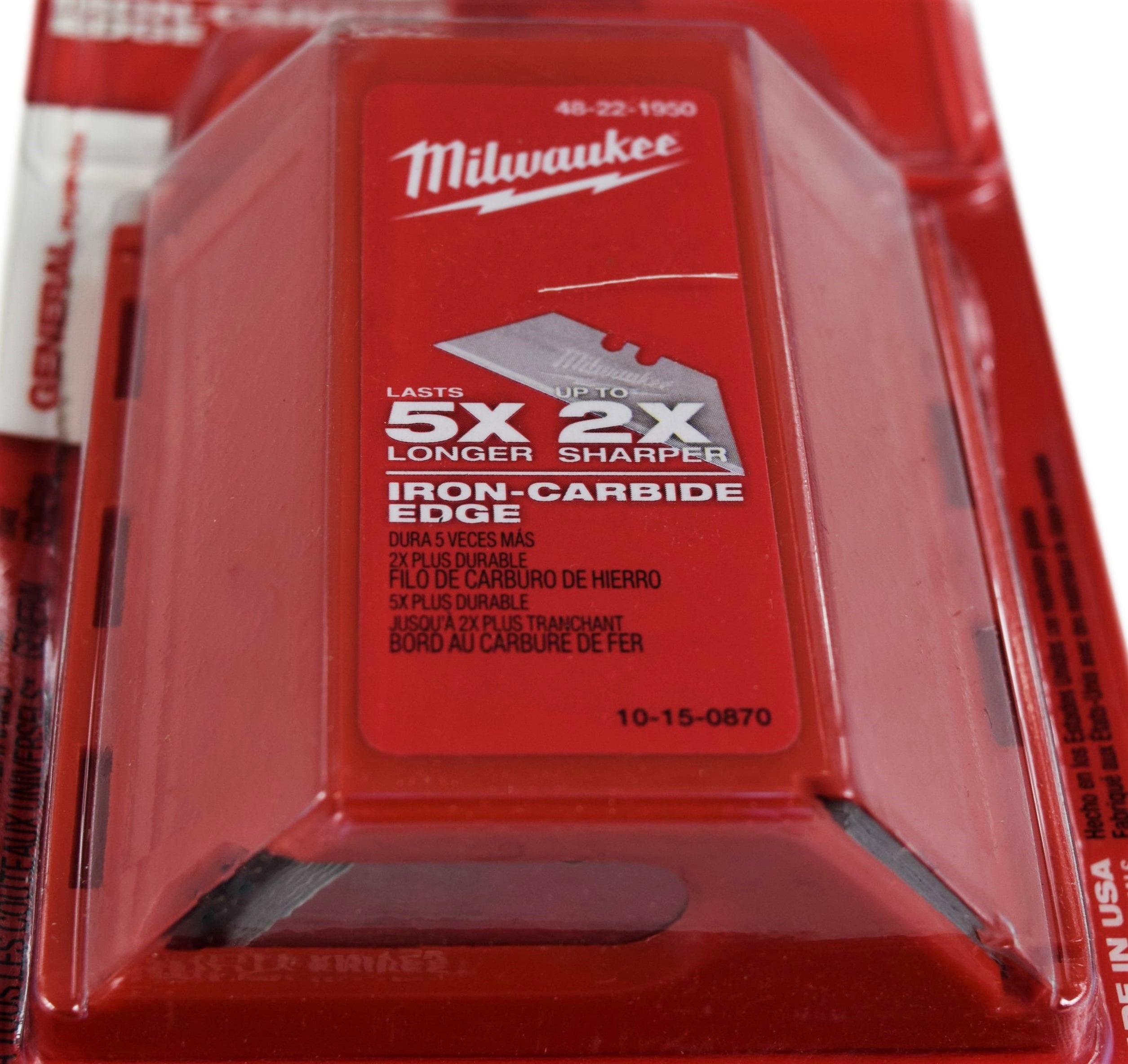 Milwaukee 48-22-1950 50-Piece General Purpose Utility Blades