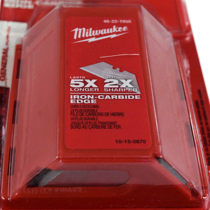 Milwaukee 48-22-1950 50-Piece General Purpose Utility Blades