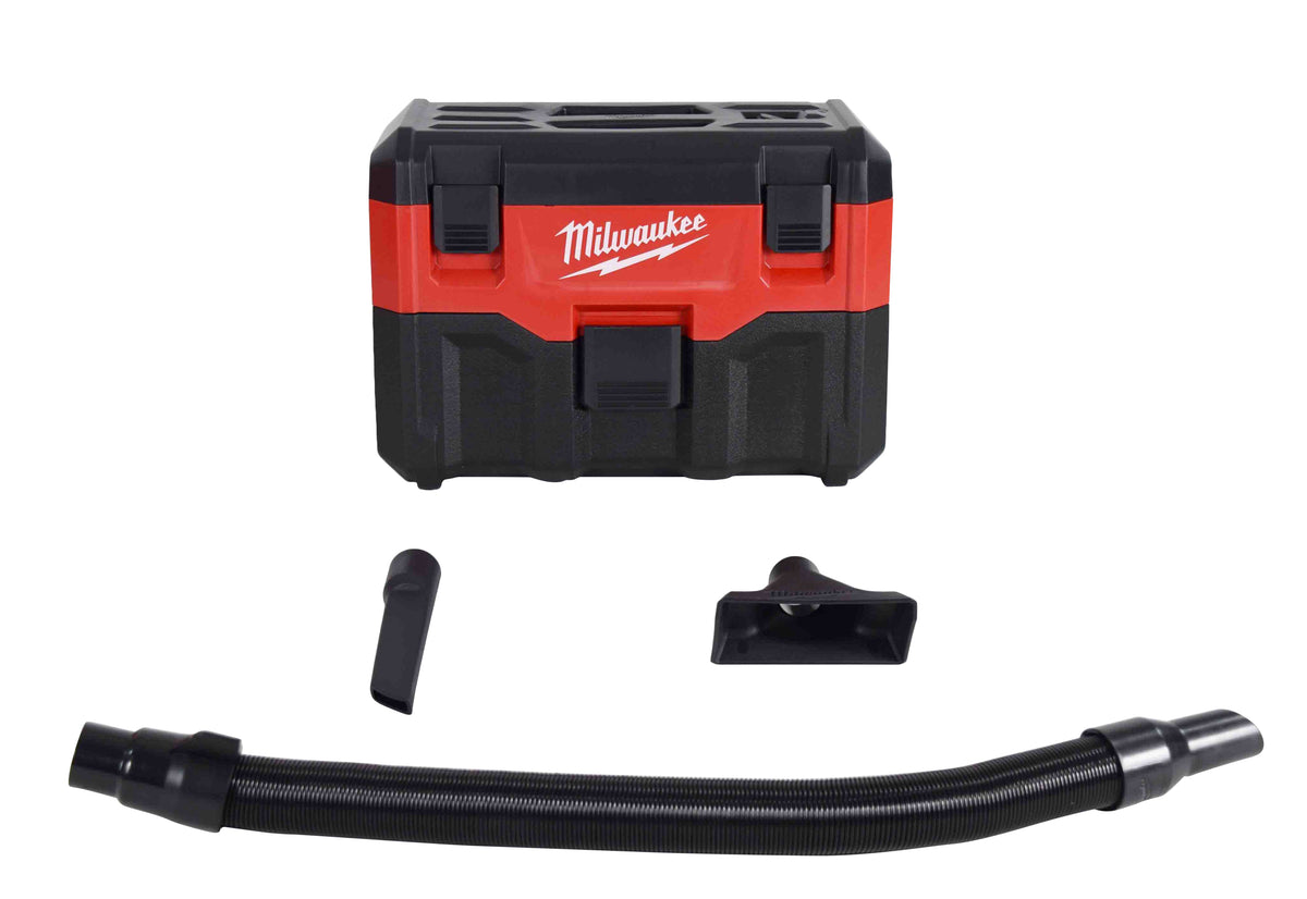 Milwaukee 0880-20 18V Cordless Lithium-Ion 2 Gallon Wet/Dry Vacuum (Tool Only)