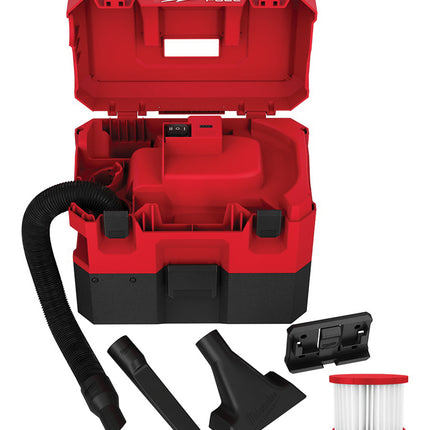 Milwaukee 0960-20 12V M12 FUEL Lithium-Ion 1.6 Gallon Cordless Wet/Dry Vacuum