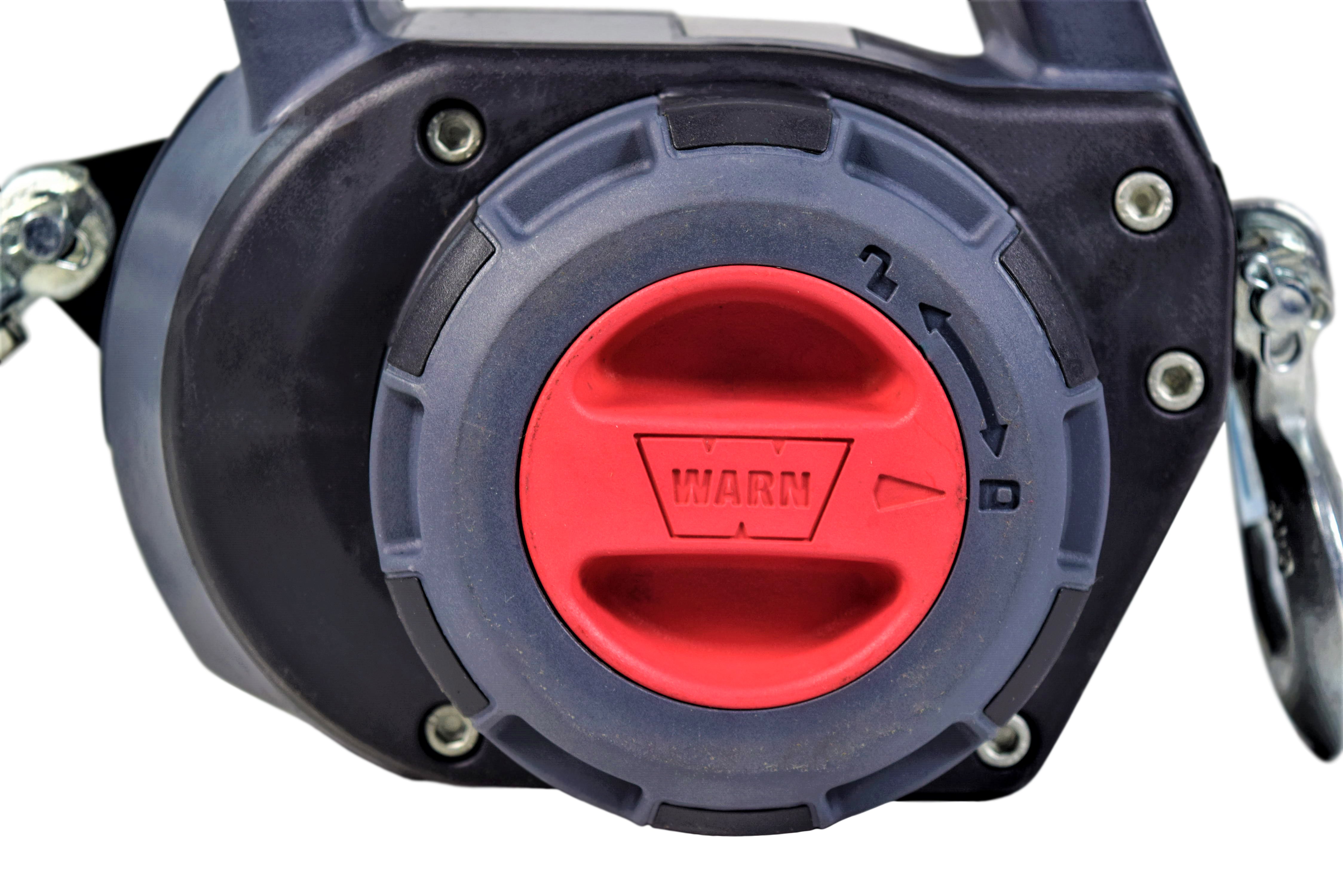 Warn 101570 Drill Winch 750 lbs Capacity 40' Steel Rope Free-spool Clutch