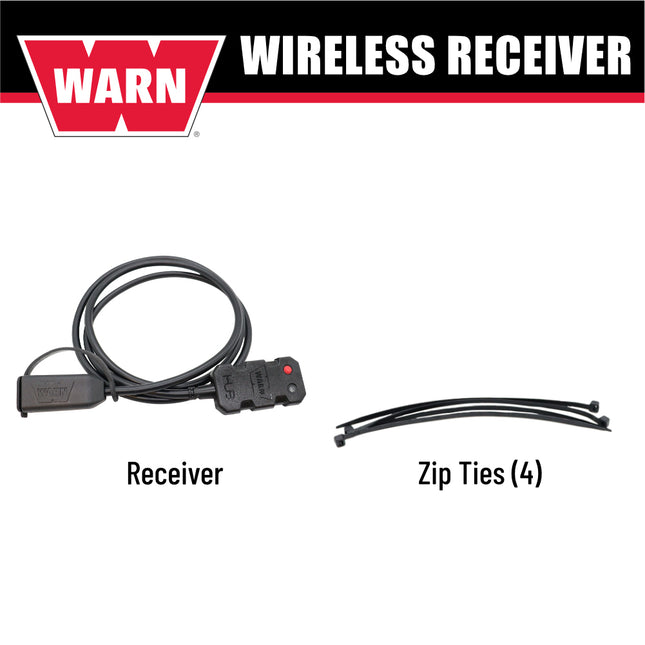 WARN 103945 HUB Wireless Receiver for Truck, SUV, and Jeep Winches – Bluetooth‑Compatible Wireless Control Module for WARN HUB App