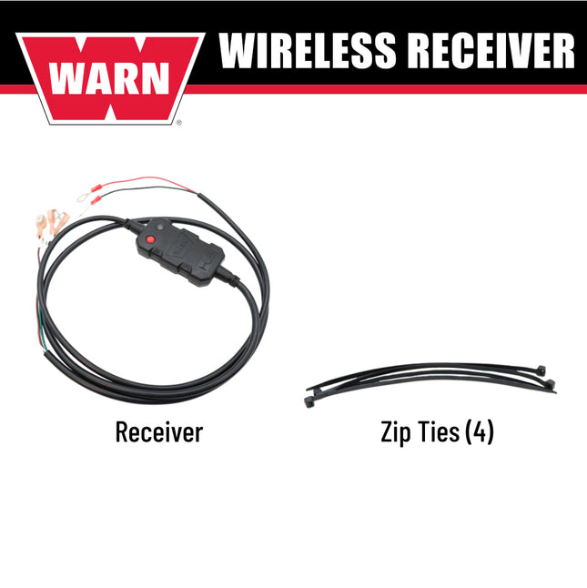 WARN 103950 HUB Wireless Receiver for Powersports Winches – Bluetooth‑Compatible Module for Smartphone Winch Control via WARN HUB App
