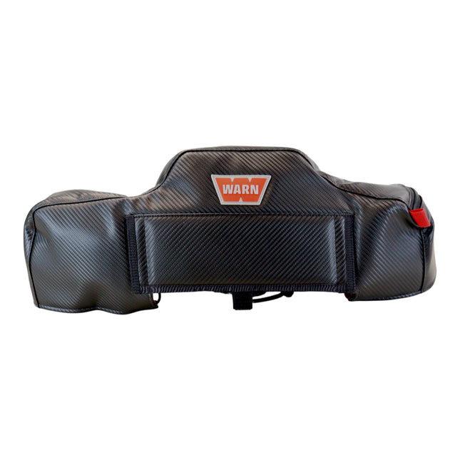WARN 107765 Winch Cover for WARN VR and VR EVO Series Winches – Premium, Durable Black Protective Cover for Weather, UV, and Trail Damage