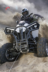 Warn Vantage 2000 DC 12V ATV/UTV Electric Winch with 55' of Wire Rope & 2000 lbs. Pull Capacity (108212)