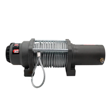 WARN Vantage 2000 12V DC Electric Winch for ATV UTV Side-by-Side - 2000 lb Pulling Capacity, 55 Ft Steel Wire Rope, Fully Sealed Motor, Planetary Gear System, Roller Fairlead (Model 108212)