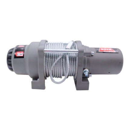 WARN Vantage 3000 12V DC ATV/UTV Winch - 3000 lb Pull Capacity, 50 Ft 3/16"  Wire Rope, Roller Fairlead, Fully Sealed Motor, 3-Stage Planetary, Handlebar Mini Rocker & Corded Remote (108213)