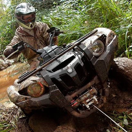 WARN Vantage 4000 Winch with 4,000 lb Pulling Power and WARN  Winch Mounting Kit for 2019–2022 Honda Talon 1000X/1000R UTVs (108214 102600)